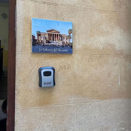 Le Colonne Del Massimo Apartment 巴勒莫 外观 照片